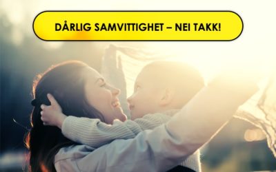 Dårlig samvittighet – nei takk!