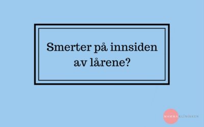 Hjem 4 Smerter på innsiden av lårene?