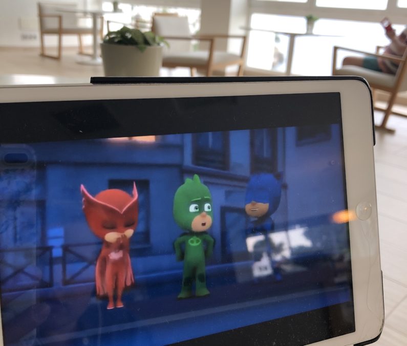Ferietid og iPad