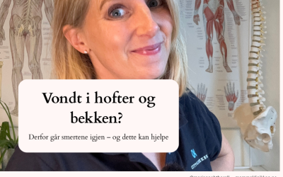 Vondt i hofter og bekken