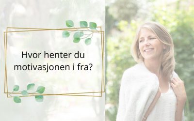 Indre og ytre motivasjon – fra samme person