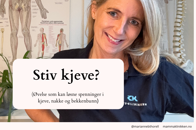 Stiv kjeve? Dette enkle trikset kan løsne mer enn du tror